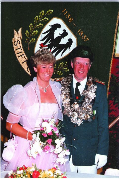 Wilhelm und Maria Sonntag 25-jähriges Jubelkönigspaar